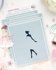 Pinkfresh Studio - Stencils - Couture Grace-ScrapbookPal