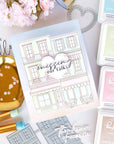Pinkfresh Studio - Press Plates - Darling District-ScrapbookPal