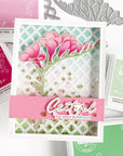 Pinkfresh Studio - Clear Stamps - Freesia Flourish-ScrapbookPal
