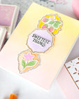 Pinkfresh Studio - Stencils - Freshly Picked-ScrapbookPal
