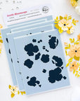 Pinkfresh Studio - Stencils - Gentle Bloomscape-ScrapbookPal