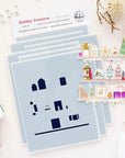 Pinkfresh Studio - Stencils - Holiday Treasures-ScrapbookPal