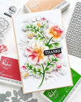 Pinkfresh Studio - Stencils - Never Give Up-ScrapbookPal
