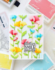 Pinkfresh Studio - Stencils - Petal Mosaic-ScrapbookPal
