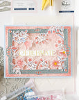 Pinkfresh Studio - Stencils - Print Shop: Modern Botanicals-ScrapbookPal