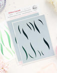 Pinkfresh Studio - Stencils - Ribbon Cascade-ScrapbookPal