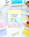 Pinkfresh Studio - Stencils - Seaside Cones-ScrapbookPal