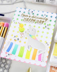 Pinkfresh Studio - Stencils - Seaside Cones-ScrapbookPal
