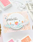 Pinkfresh Studio - Stencils - Sending Love-ScrapbookPal