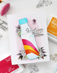 Pinkfresh Studio - Stencils - Sippable Scenes-ScrapbookPal