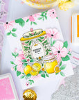 Pinkfresh Studio - Stencils - Steeped in Comfort-ScrapbookPal