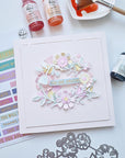 Pinkfresh Studio - Stencils - Sweet Blossoms-ScrapbookPal