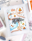 Pinkfresh Studio - Dies - Woodland Trails Sentiments-ScrapbookPal