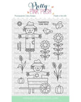 Pretty Pink Posh - Clear Stamps - Fall Scarecrows-ScrapbookPal