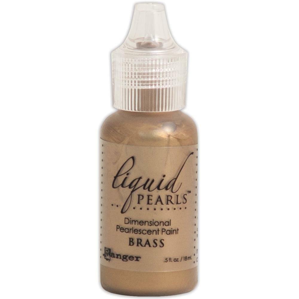 Ranger Ink - Liquid Pearls - Brass-ScrapbookPal