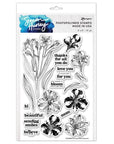 Ranger Ink - Simon Hurley - Stamps & Dies - Heartfelt Blooms-ScrapbookPal