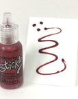 Ranger Ink - Stickles Glitter Glue - Christmas Red-ScrapbookPal