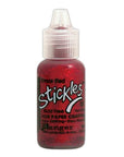 Ranger Ink - Stickles Glitter Glue - Christmas Red-ScrapbookPal