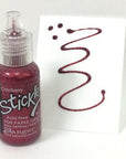 Ranger Ink - Stickles Glitter Glue - Cranberry-ScrapbookPal
