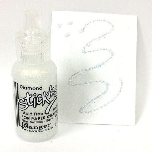 Ranger Ink - Stickles Glitter Glue - Diamond-ScrapbookPal
