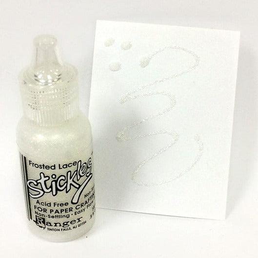 Ranger Ink - Stickles Glitter Glue - Frosted Lace-ScrapbookPal