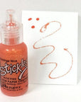 Ranger Ink - Stickles Glitter Glue - Orange Slice-ScrapbookPal