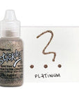 Ranger Ink - Stickles Glitter Glue - Platinum-ScrapbookPal