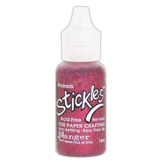 Ranger Ink - Stickles Glitter Glue - Rhubarb-ScrapbookPal