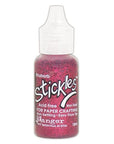 Ranger Ink - Stickles Glitter Glue - Rhubarb-ScrapbookPal