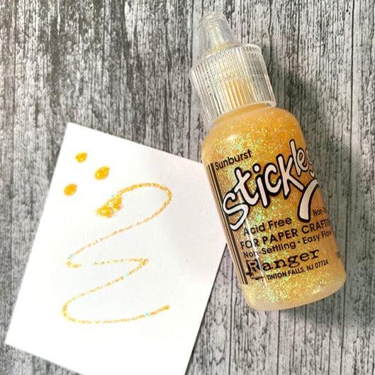 Ranger Ink - Stickles Glitter Glue - Sunburst-ScrapbookPal