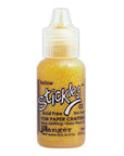 Ranger Ink - Stickles Glitter Glue - Yellow-ScrapbookPal