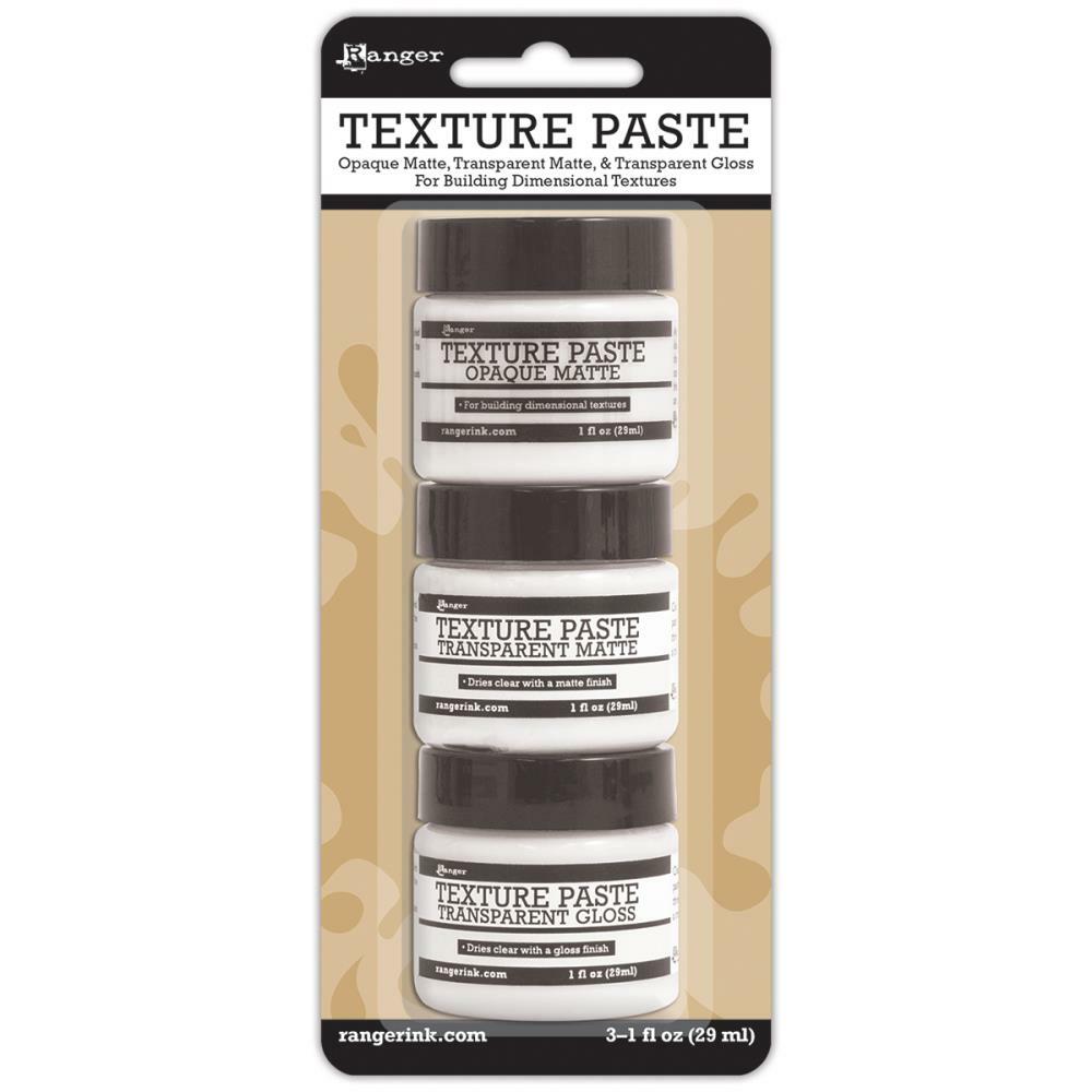 Ranger Ink - Texture Paste - Sampler - 3 pack-ScrapbookPal