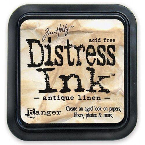 Ranger Ink - Tim Holtz - Distress Ink Pad - Antique Linen-ScrapbookPal