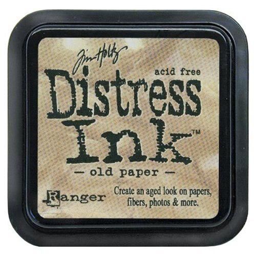 Ranger Ink - Tim Holtz - Distress Ink Pad - Old Paper-ScrapbookPal