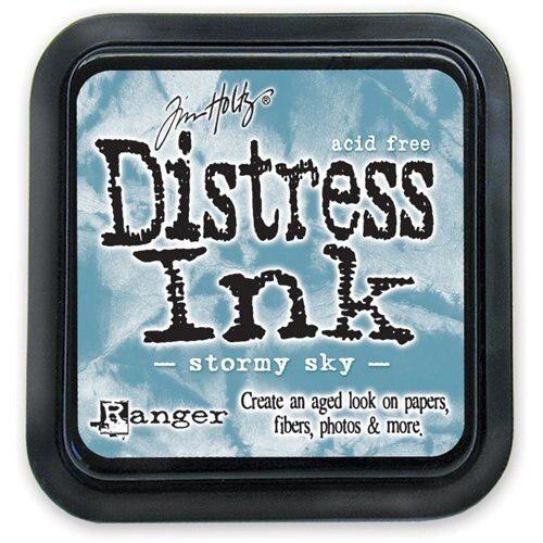 Ranger Ink - Tim Holtz - Distress Ink Pad - Stormy Sky-ScrapbookPal