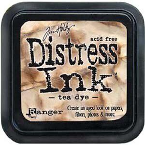 Ranger Ink - Tim Holtz - Distress Ink Pad - Tea Dye-ScrapbookPal