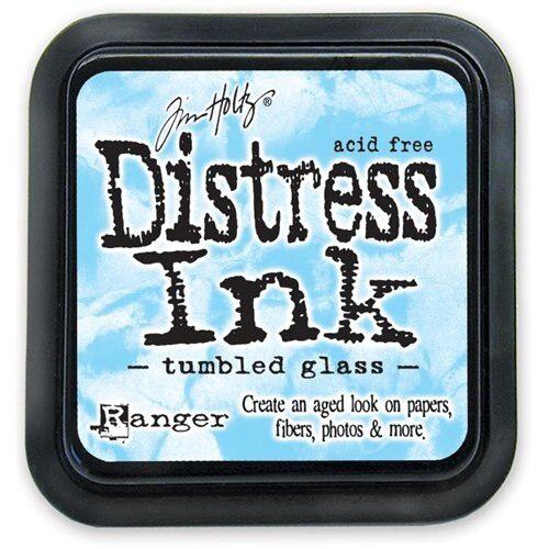 Ranger Ink - Tim Holtz - Distress Ink Pad - Tumbled Glass-ScrapbookPal