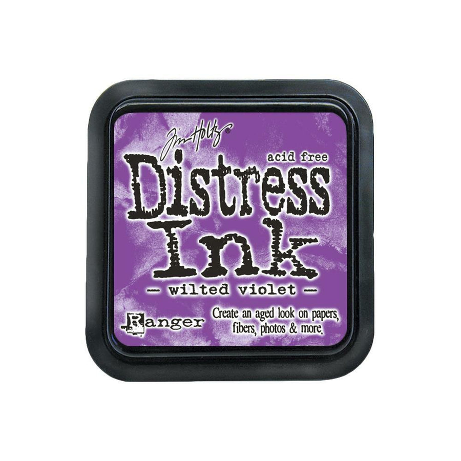 Ranger Ink - Tim Holtz - Distress Ink Pad - Wilted Violet-ScrapbookPal