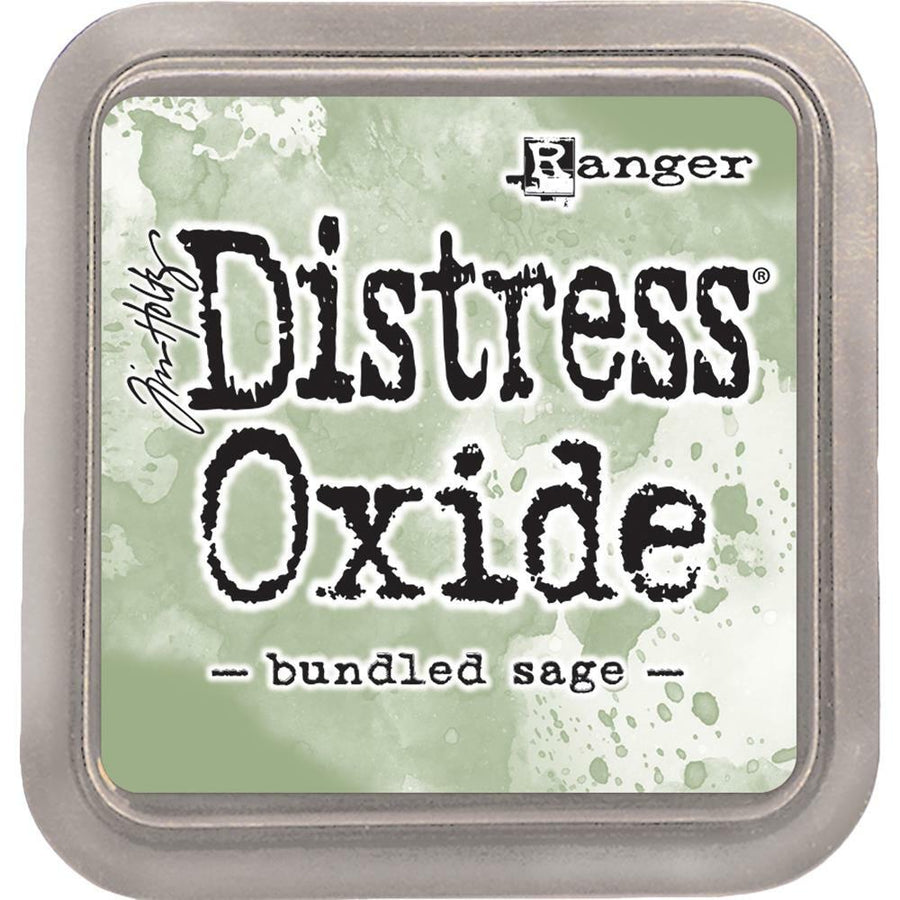 Ranger Ink - Tim Holtz - Distress Oxide Ink Pad - Bundled Sage-ScrapbookPal