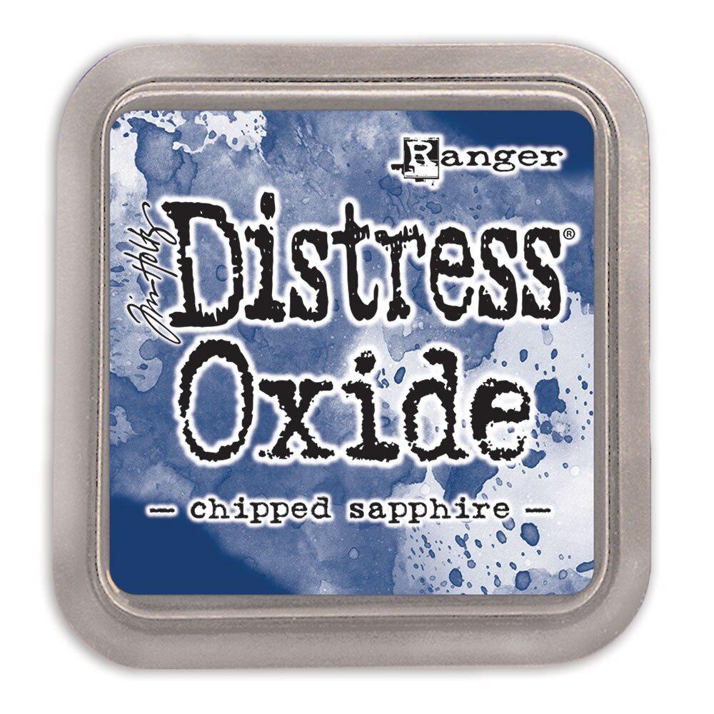 Ranger Ink - Tim Holtz - Distress Oxide Ink Pad - Chipped Sapphire-ScrapbookPal