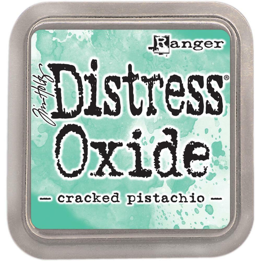 Ranger Ink - Tim Holtz - Distress Oxide Ink Pad - Cracked Pistachio-ScrapbookPal