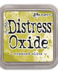 Ranger Ink - Tim Holtz - Distress Oxide Ink Pad - Crushed Olive-ScrapbookPal