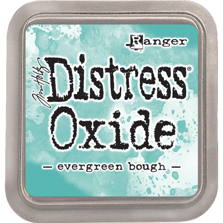 Ranger Ink - Tim Holtz - Distress Oxide Ink Pad - Evergreen Bough-ScrapbookPal