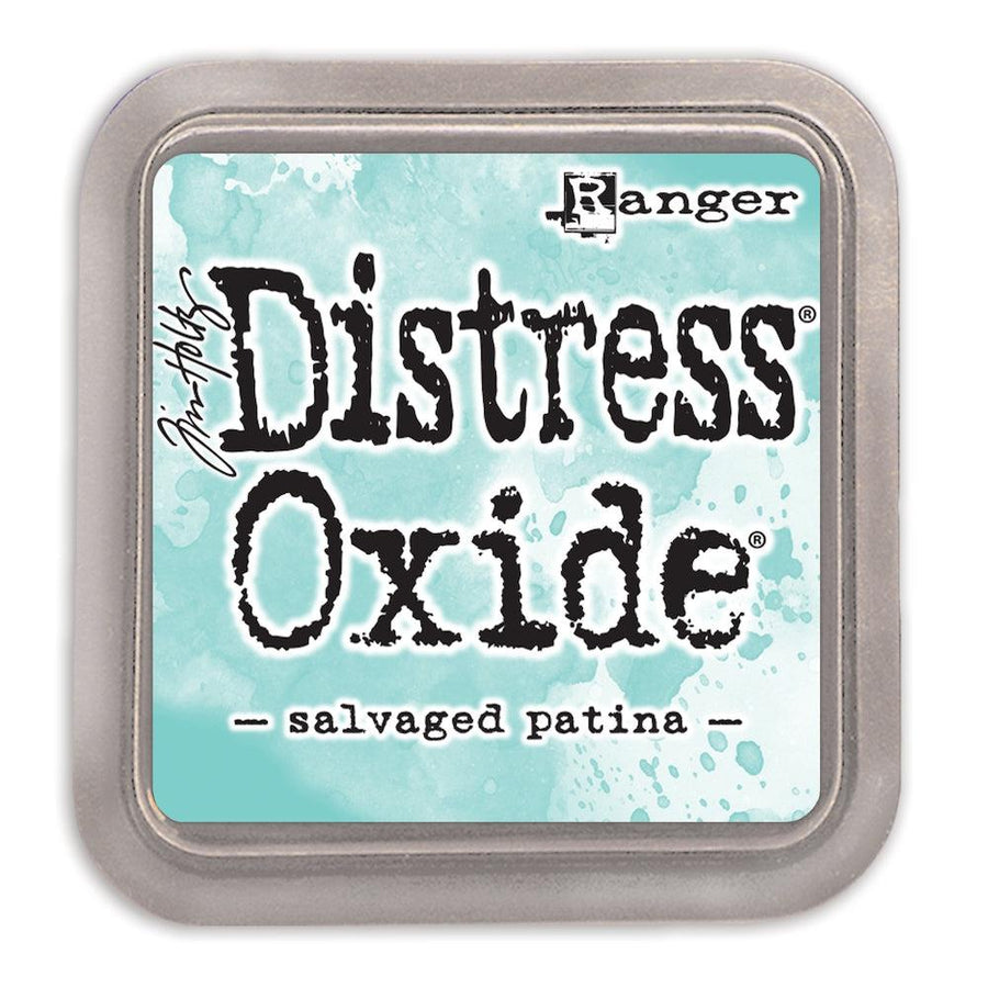Ranger Ink - Tim Holtz - Distress Oxide Ink Pad - Salvaged Patina-ScrapbookPal