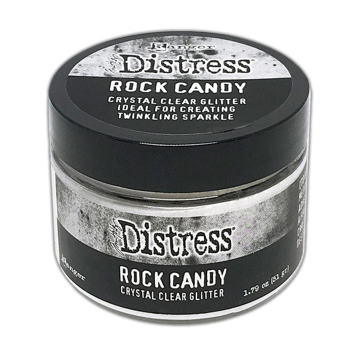 Ranger Ink - Tim Holtz - Distress Stickles Dry Glitter - Clear Rock Candy-ScrapbookPal