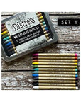 Ranger Ink - Tim Holtz - Distress Watercolor Pencils - Set 1-ScrapbookPal
