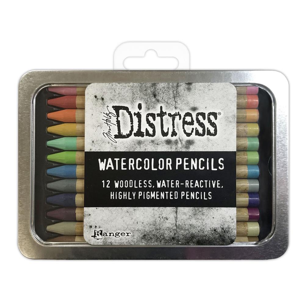 Ranger - Tim Holtz - Distress Watercolor Pencils - Set 2-ScrapbookPal