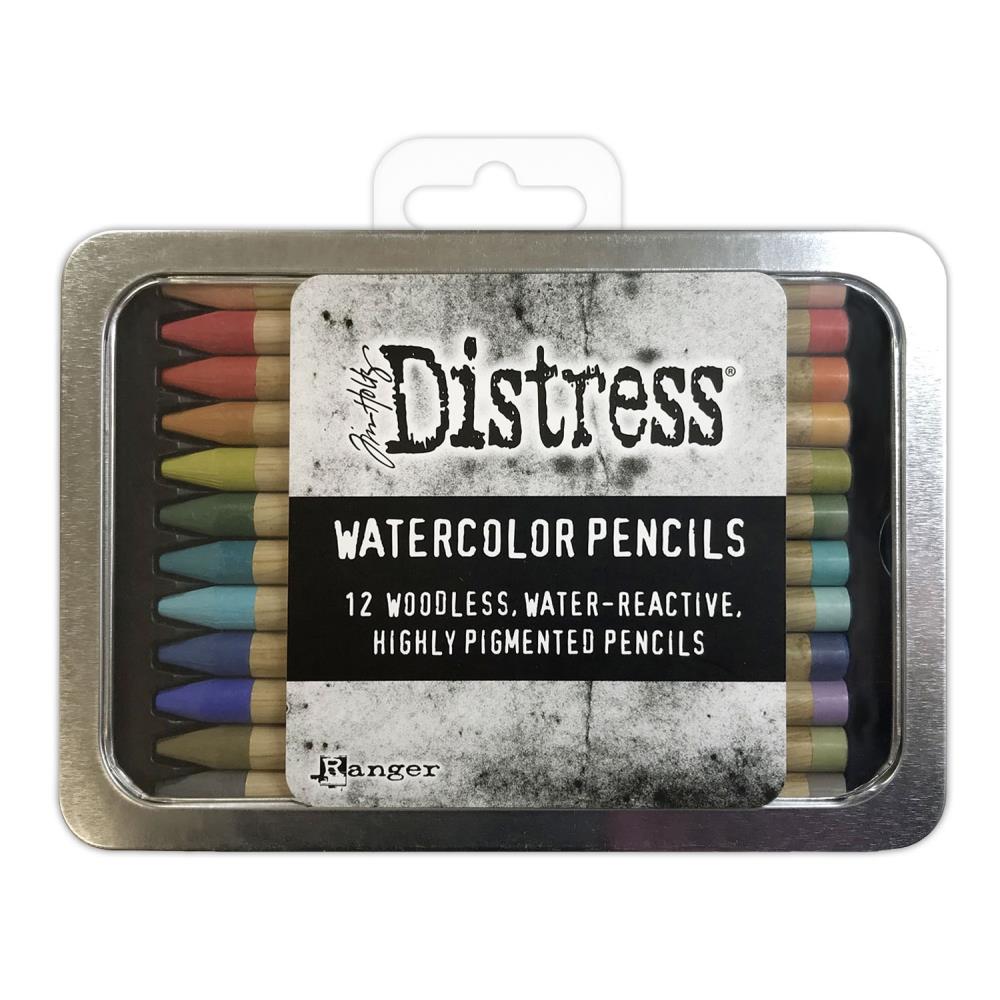 Ranger - Tim Holtz - Distress Watercolor Pencils - Set 3-ScrapbookPal