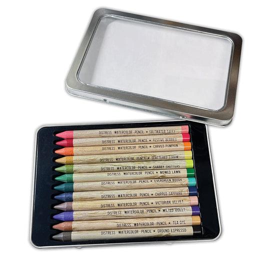 Ranger - Tim Holtz - Distress Watercolor Pencils - Set 4-ScrapbookPal