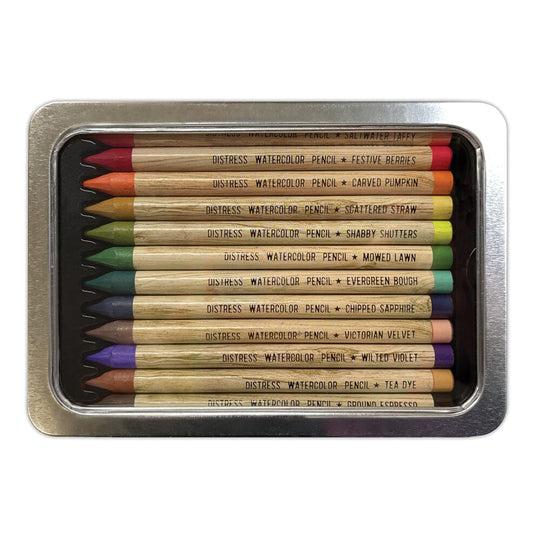 Ranger - Tim Holtz - Distress Watercolor Pencils - Set 4-ScrapbookPal
